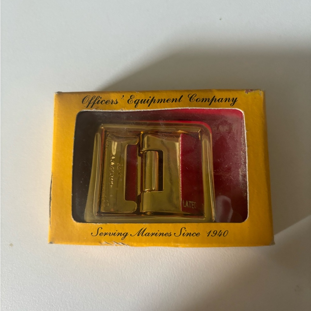 Gold Belt Buckle